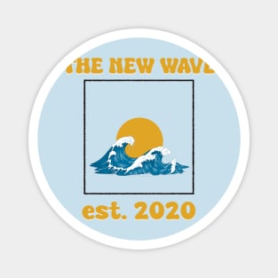 The New Wave Portrait Magnet